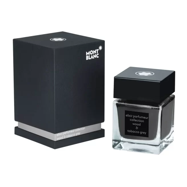Montblanc 118215 Parfumeur Ink Bottle (50 ml) Woodtab Grey
