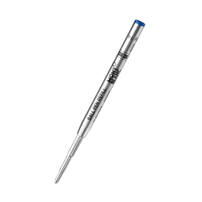 Montblanc 124493 Ballpoint Refill Medium (Pack Of 2) Royal Blue