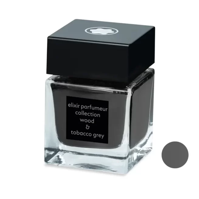 Montblanc 118215 Parfumeur Ink Bottle (50 ml) Woodtab Grey