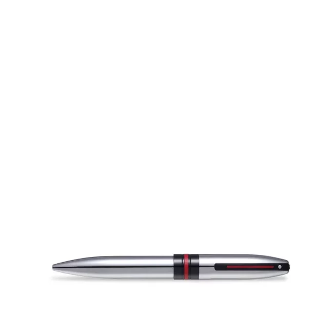 Sheaffer 9112 Icon Ballpoint Pen - Chrome with Glossy Black PVD Trim