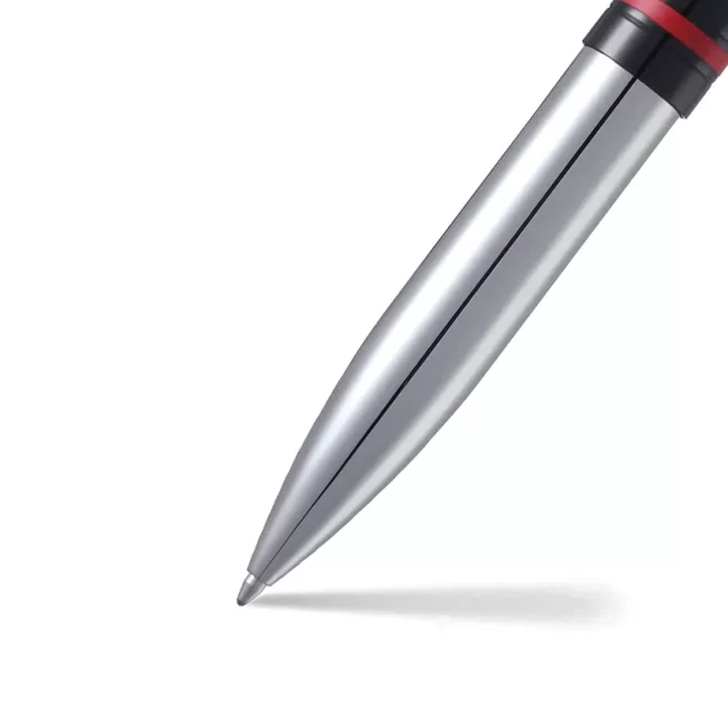 Sheaffer 9112 Icon Ballpoint Pen - Chrome with Glossy Black PVD Trim