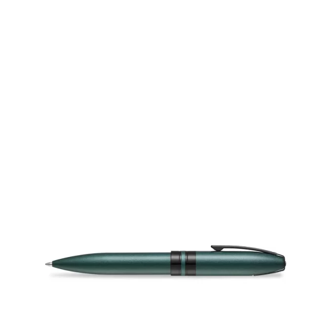 Sheaffer 9109 Icon Ballpoint Pen - Metallic Green with Glossy Black PVD Trim
