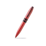 Sheaffer 9111 Icon Ballpoint Pen - Metallic Red with Glossy Black PVD Trim