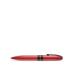 Sheaffer 9111 Icon Ballpoint Pen - Metallic Red with Glossy Black PVD Trim