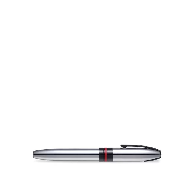 Sheaffer 9112 Icon Fountain Pen (Medium) - Chrome with Glossy Black PVD Trim
