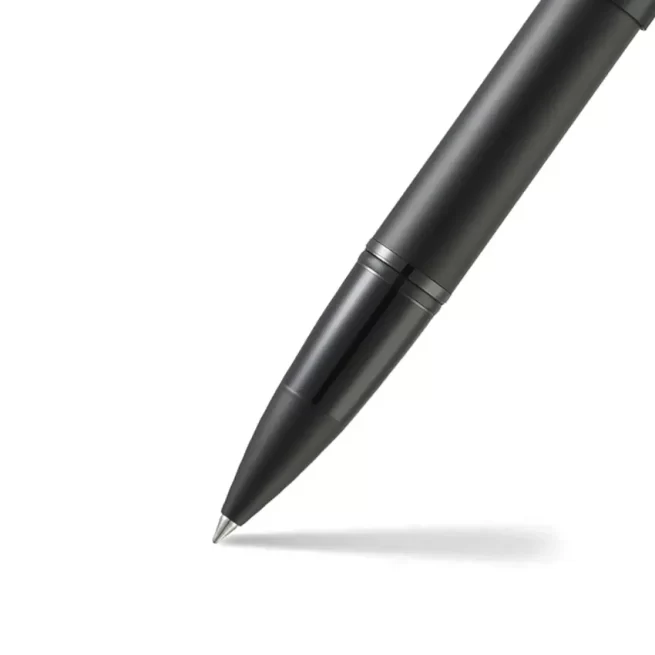 Sheaffer® ICON 9108 Matte Black Rollerball Pen With Gloss Black PVD Trim