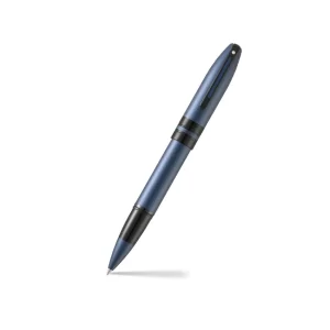 Sheaffer® ICON 9110 Metalic Blue Rollerball Pen With Gloss Black PVD Trim