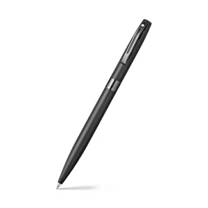 Sheaffer® REMINDER 9017 Matte Black Ballpoint Pen With Black PVD trim