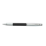 Sheaffer Gift 100 9313 Rollerball Pen Black and Brushed Chrome with Chrome-Plated Trim