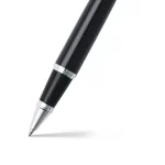 Sheaffer Gift 300 9314 Rollerball Pen Glossy Black and Chrome with Chrome-Plated Trim