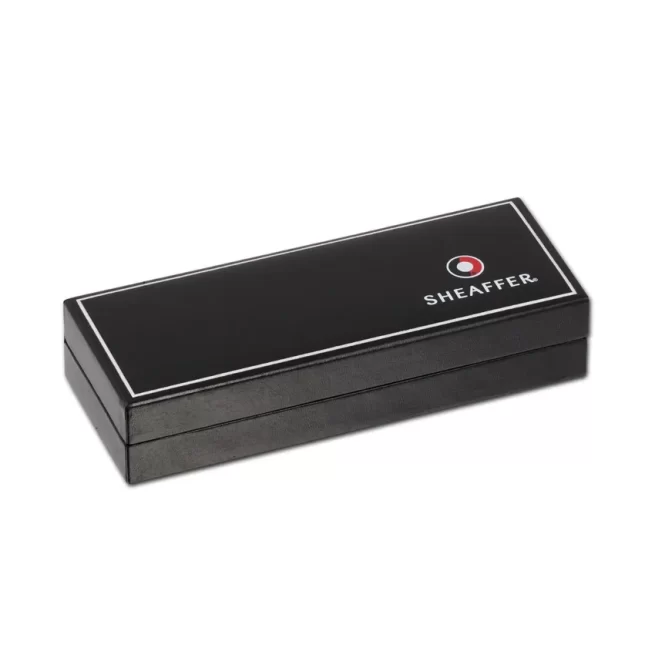 Sheaffer Gift 300 9314 Rollerball Pen Glossy Black and Chrome with Chrome-Plated Trim