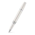 Lapis Bard Contemporary Rollerball Pen - Pearl With Chrome Trim