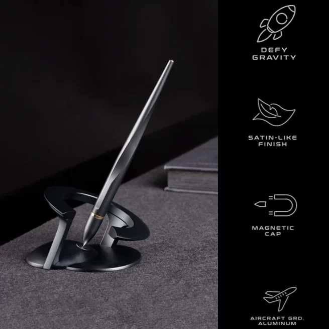 Hoverpen 2.0 Space Black Rollerball Pen