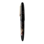 Sailor Limited Edition Ganesha Fountain Pen (21K KOP Medium) Black and Gold