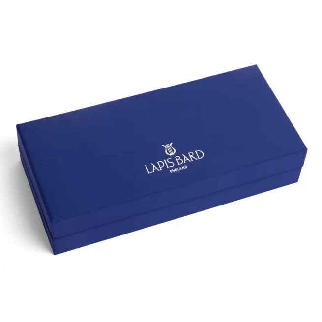 Lapis Bard Contemporary Special Edition Torque Ballpoint Pen - Carbon Fibre with Gunmetal Trim