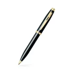 Sheaffer 9322 Gift Set 100 Ballpoint Pen with Table Clock Glossy Black with Gold Trims