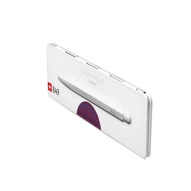Caran D'Ache 849 Claim Your Style Ballpoint Pen - Burgundy