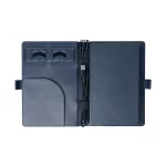 Pennline Superbook Edge Organizer With Fast Wireless Charging + 8000mAh Powerbank Blue