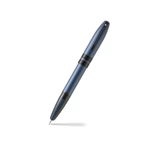 Sheaffer® ICON 9110 Metalic Blue Fountain Pen With Gloss Black PVD Trim - Medium