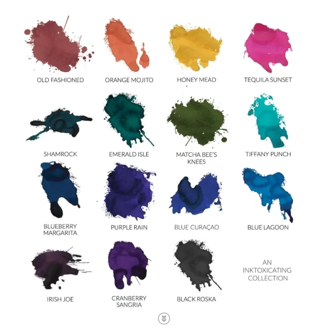 Lapis Bard Ink Bottle (50 ML) - Blue Curaçao