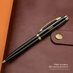 Sheaffer Gift 100 9338 Rollerball Pen Glossy Black with Chrome-Plated Trim