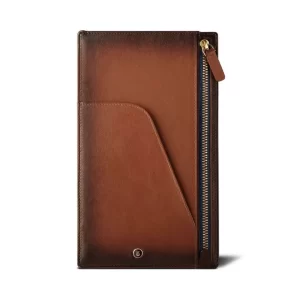 Lapis Bard Ducorium Travel Wallet Cognac