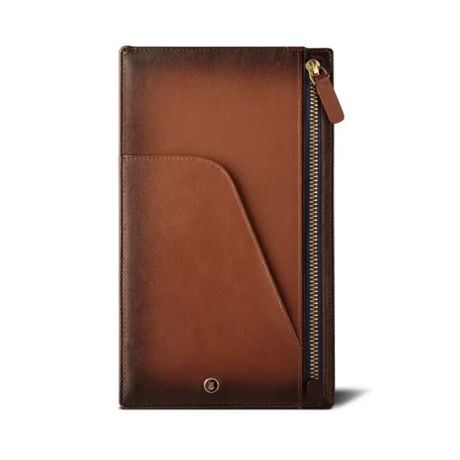 Lapis Bard Ducorium Travel Wallet Cognac
