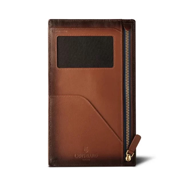 Lapis Bard Ducorium Travel Wallet Cognac