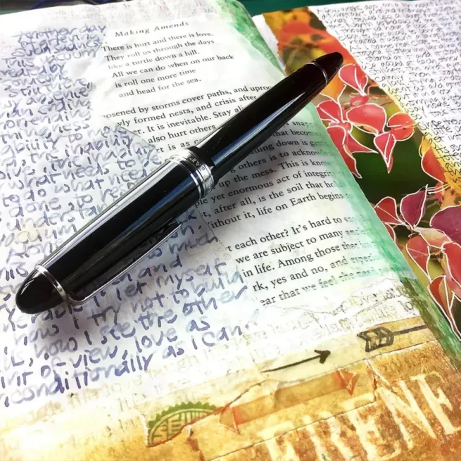 Sailor 1911 'King of Pens' Fountain Pen (21K Broad) Black with Rhodium-plated Trims