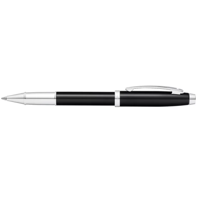 Sheaffer Gift 100 9338 Rollerball Pen Glossy Black with Chrome-Plated Trim