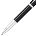 Sheaffer Gift 100 9338 Rollerball Pen Glossy Black with Chrome-Plated Trim