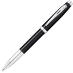 Sheaffer Gift 100 9338 Rollerball Pen Glossy Black with Chrome-Plated Trim