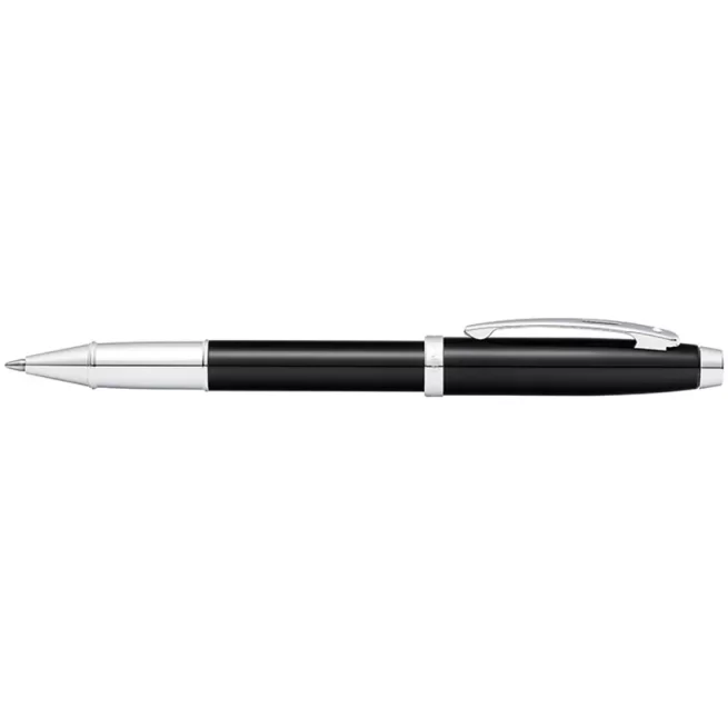 Sheaffer Gift 100 9338 Rollerball Pen Glossy Black with Chrome-Plated Trim