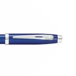 Sheaffer Gift 100 9339 Ballpoint Pen Glossy Blue with Chrome-Plated Trim