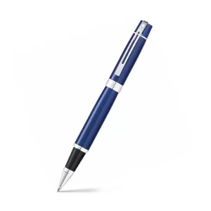Sheaffer 9341 Gift 300 Rollerball Pen Glossy Blue with Chrome-Plated Trim