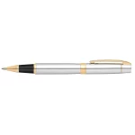 Sheaffer 9342 Gift 300 Rollerball Pen Bright Chrome with Gold Tone Trim
