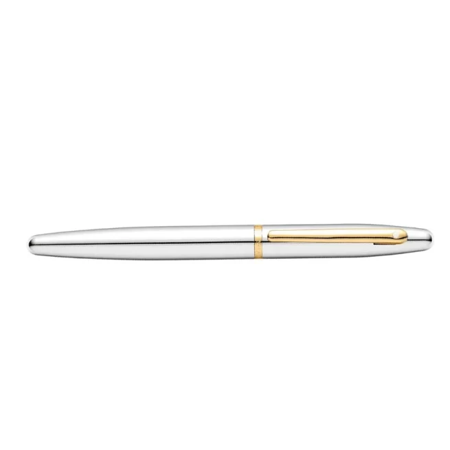 Sheaffer 9422 VFM Rollerball Pen Polished Chrome with Gold-Plated Trim