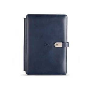 Pennline Design 7 Organizer With Wireless Charging + 4000mAh Powerbank + 16GB Flash Drive Blue