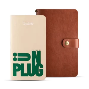 Pennline Quikrite Classic Journal- Brown With Unplug V1 Combo
