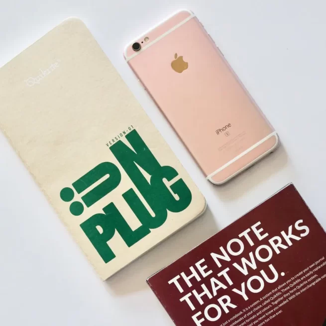 Pennline Quikrite Classic Journal- Brown With Unplug V1 Combo