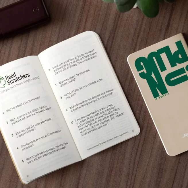 Pennline Quikrite Classic Journal- Brown With Unplug V1 Combo