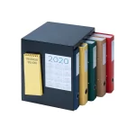 Pennline HUB Filing Cabinet In Metal With 5 Vertical Large Folders (2-D Ring Binders) - Matte Black