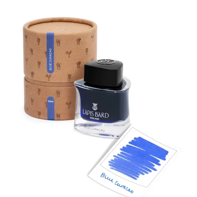Lapis Bard Ink Bottle (50 ML) - Blue Curaçao