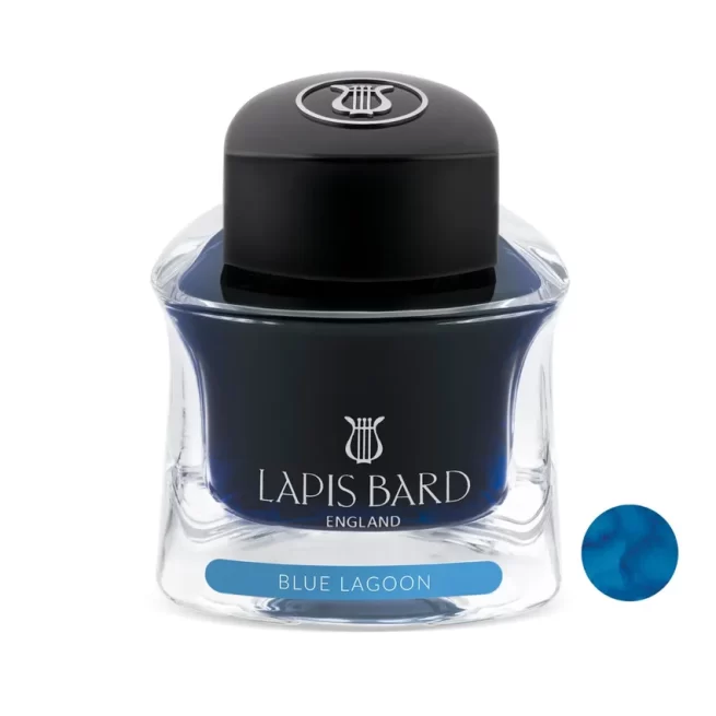 Lapis Bard Ink Bottle (50 ML) - Blue Lagoon