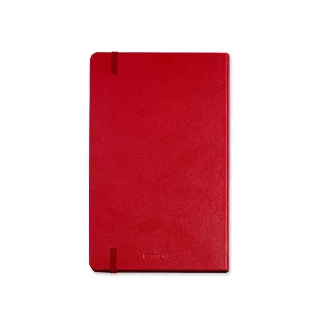 Pennline 83 A5 Size Hard Cover Notebook with 83 Logo (Ruled) - Red
