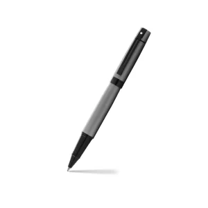 Sheaffer 9345 Gift 300 Lacquer Rollerball Pen Matte Grey with Polished Black Trim