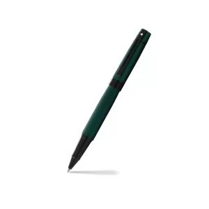 Sheaffer 9346 Gift 300 Lacquer Rollerball Pen Matte Green with Polished Black Trim