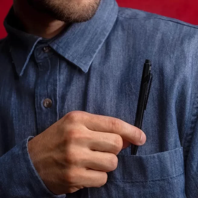 Caran d'Ache 2019 Special Edition 849 Code Ballpoint Pen Black