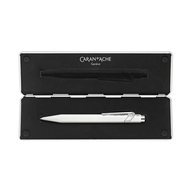 Caran d'Ache 849 Classic Line Rollerball Pen - White