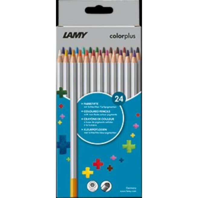 Colorplus-packing of 24 Coloured pencils-1233469